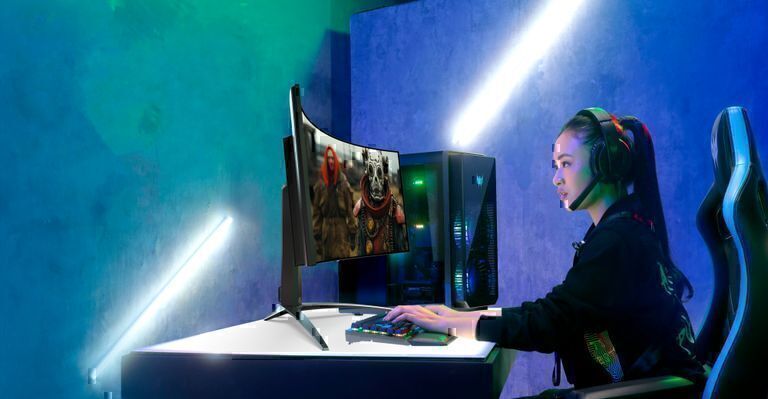 Acer presenta monitores OLED y MiniLED curvos para jugadores ávidos